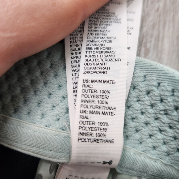 Adidas Women's Mint Green Summer Bomber New Athleisure Activewear Sz M - Picture 4 of 9